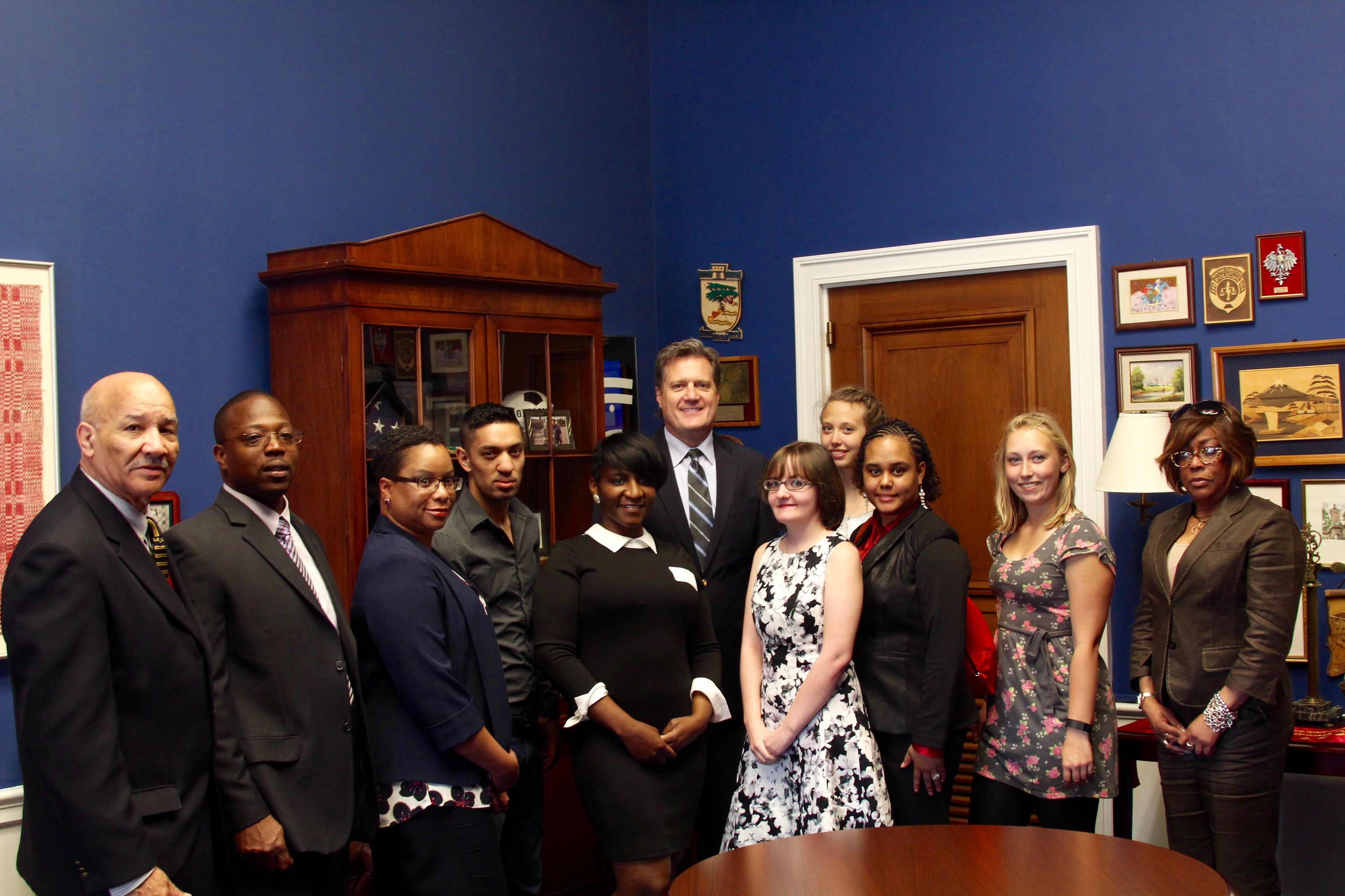 2016 Ohio Fellows with Congressman Mike Turner
