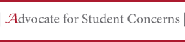 Advocate for Student Concerns