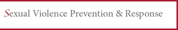Sexual Violence Prevention and Response