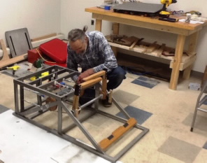 Students Building and Demonstrating the Wright B Flyer Simulator