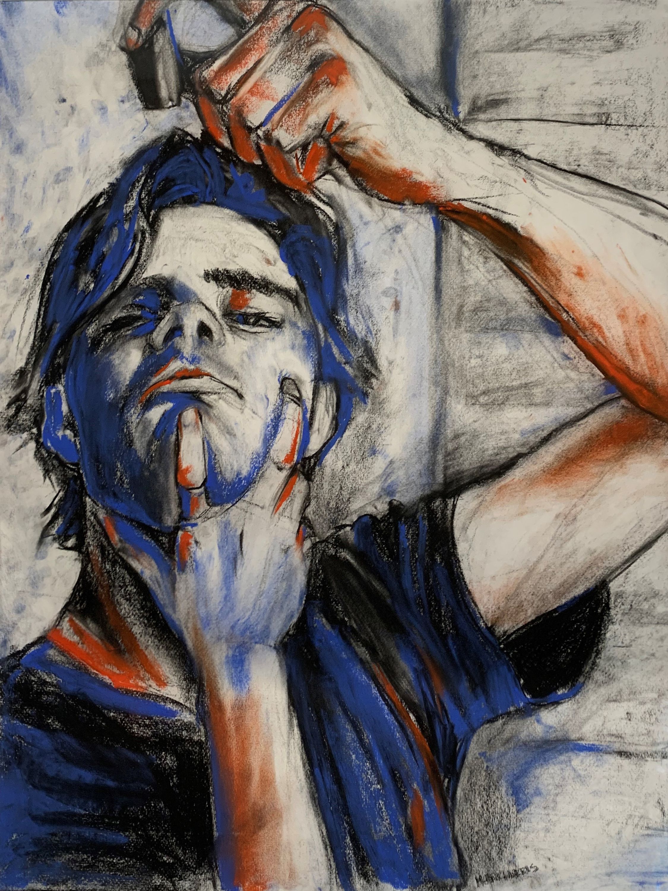 This art piece is named ‘Poser #3'