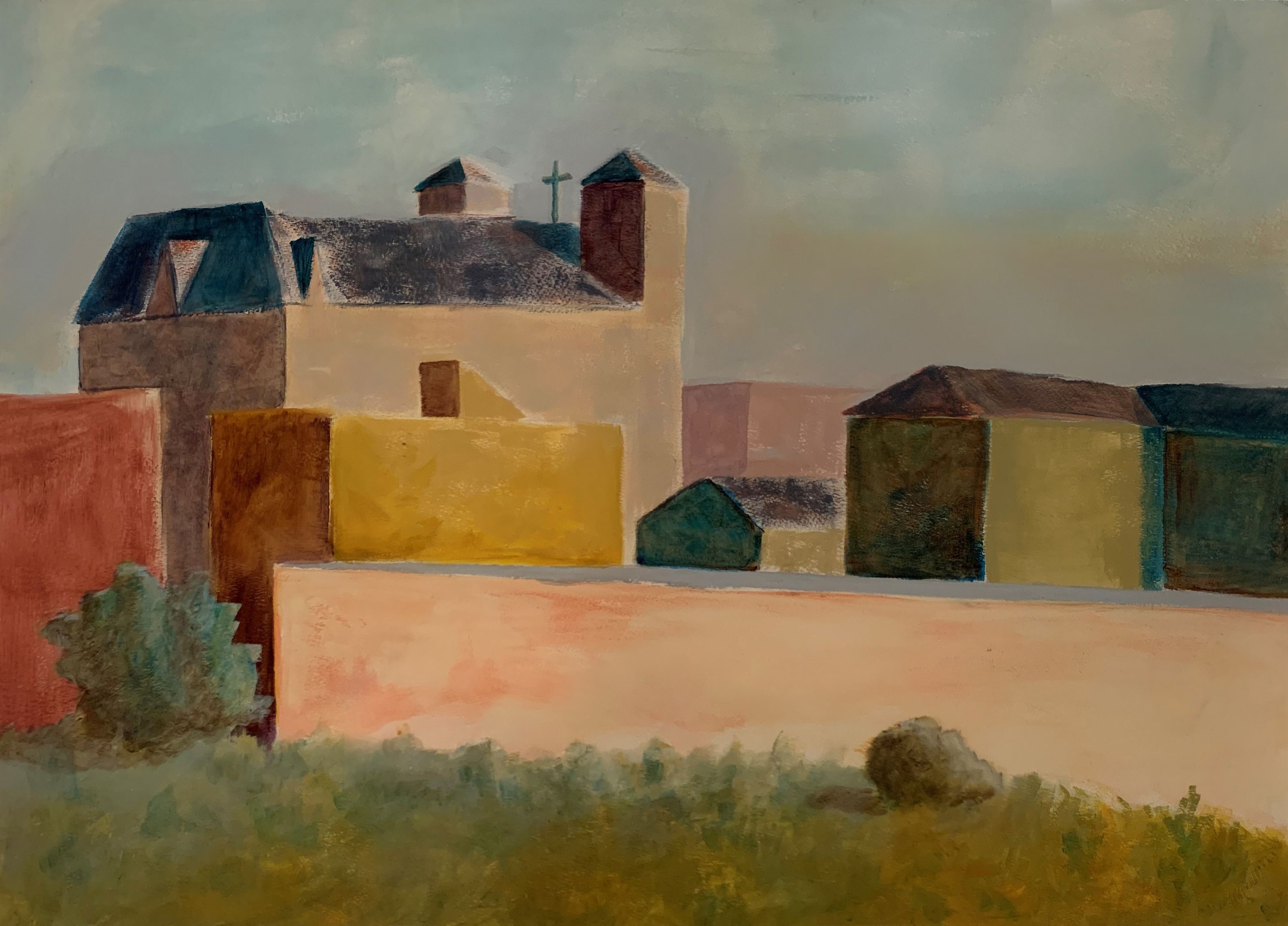This art piece is named ‘Cityscape II'