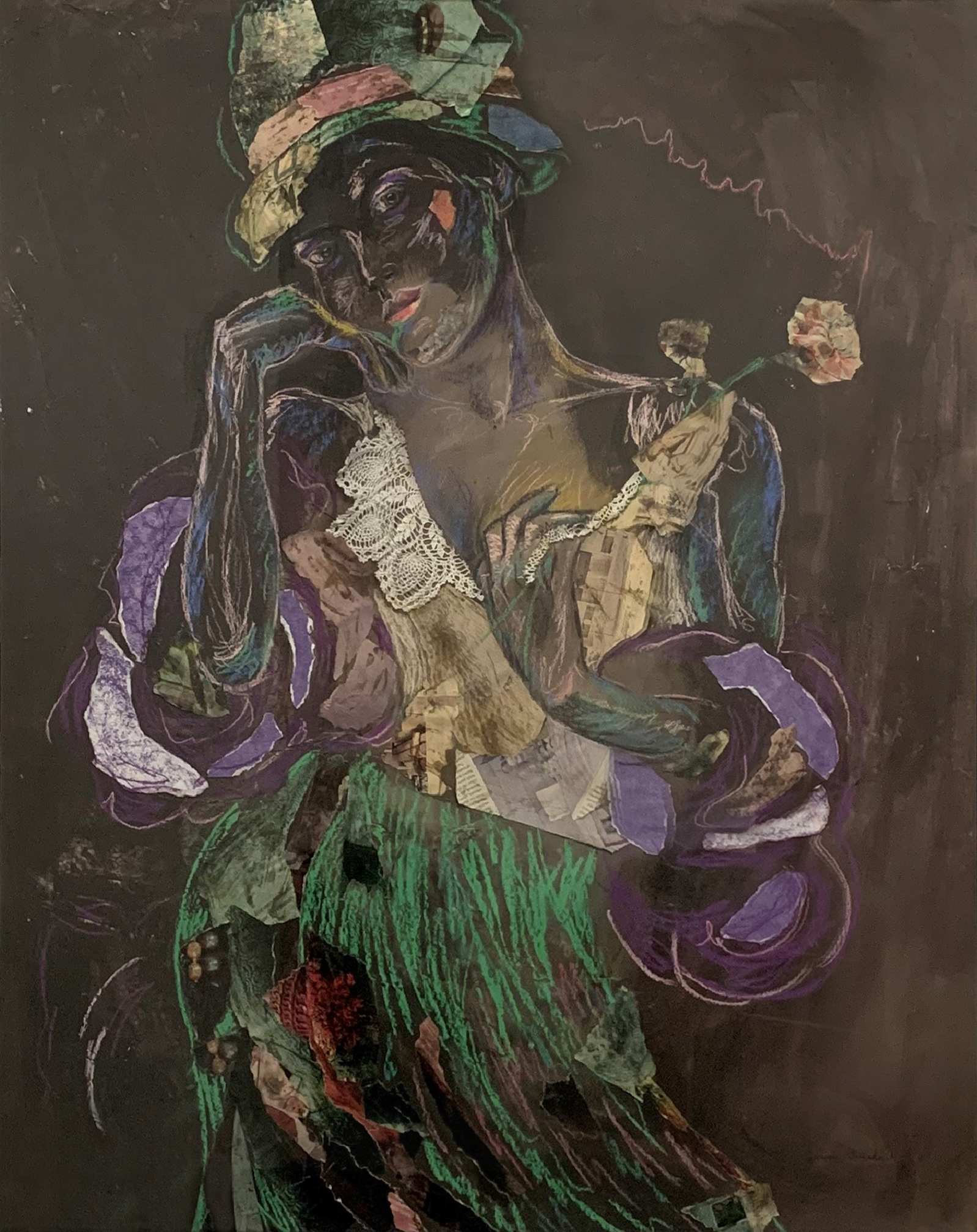 This art piece is named ‘Lady of Dreams'