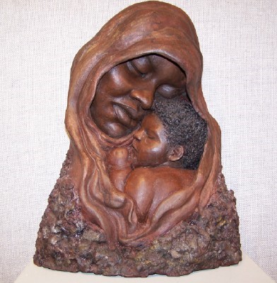 This art piece is named ‘Mother and Child'