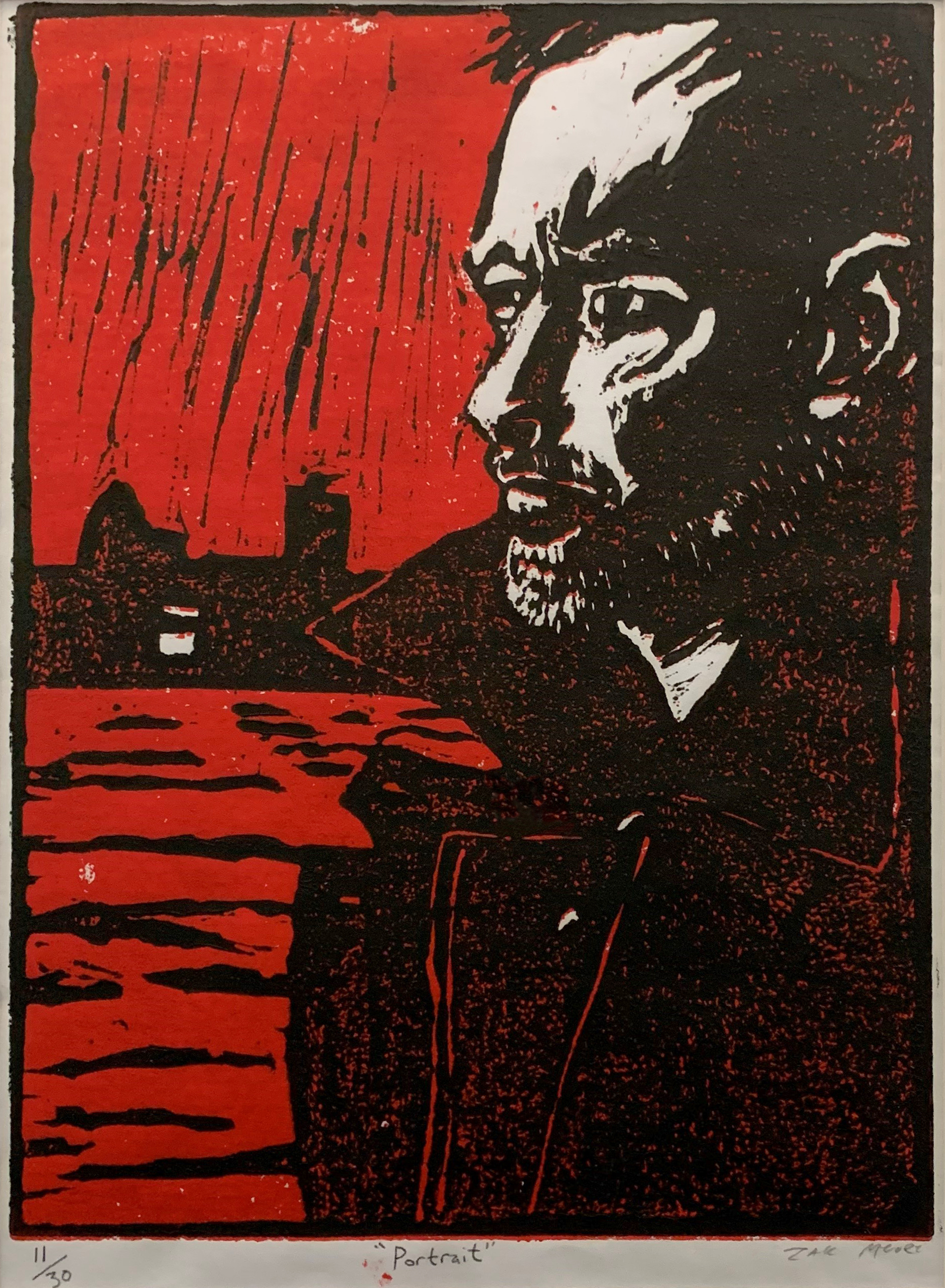 This art piece is named ‘Portrait'