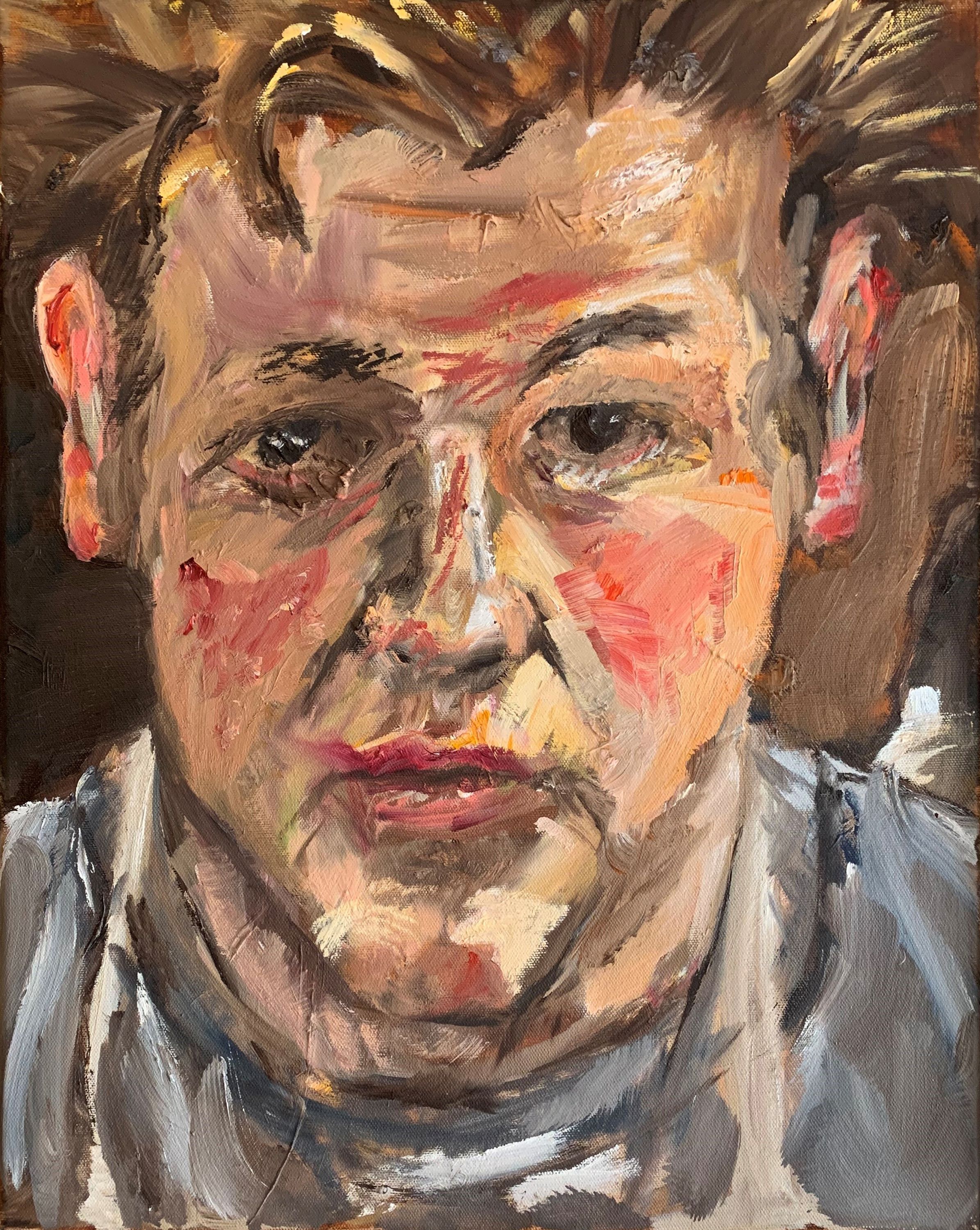 This art piece is named ‘Self Portrait'